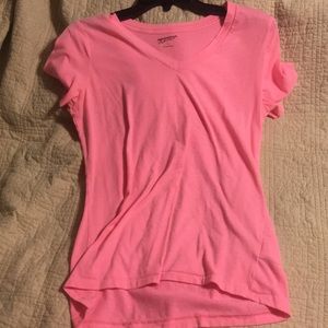 plain pink tee